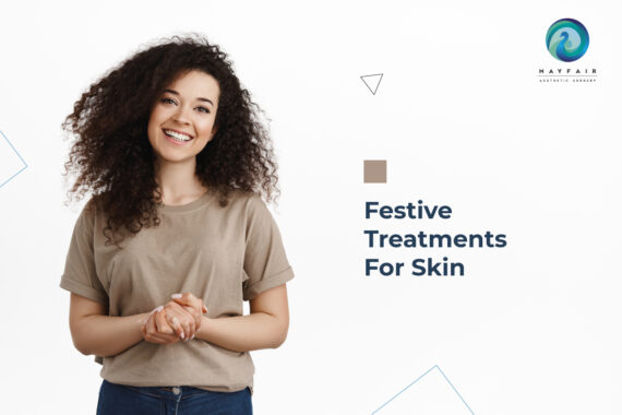 Girl smiling after Skin care treatment