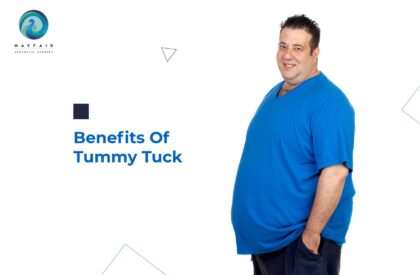 A fat guy thinking of Benefits Of Tummy Tuck