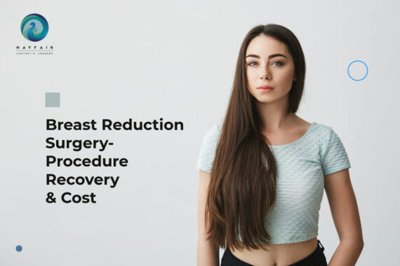 A girl considering breast reduction treatment